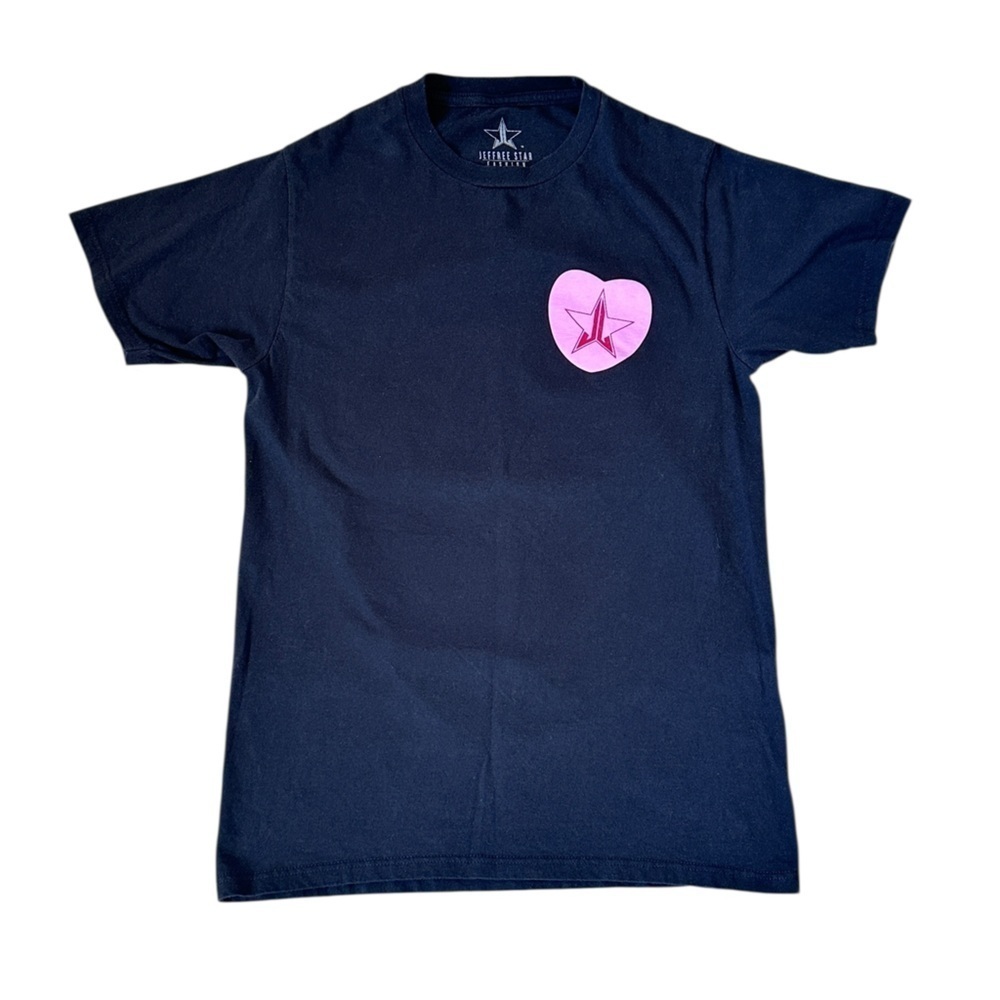 #44 Jeffree Star Candy Heart Tee in Black